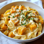 Roasted Butternut Squash Alfredo