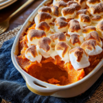 The Best Sweet Potato Casserole with Marshmallow