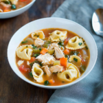 Easy and Comforting Chicken Vegetable Tortellini Soup