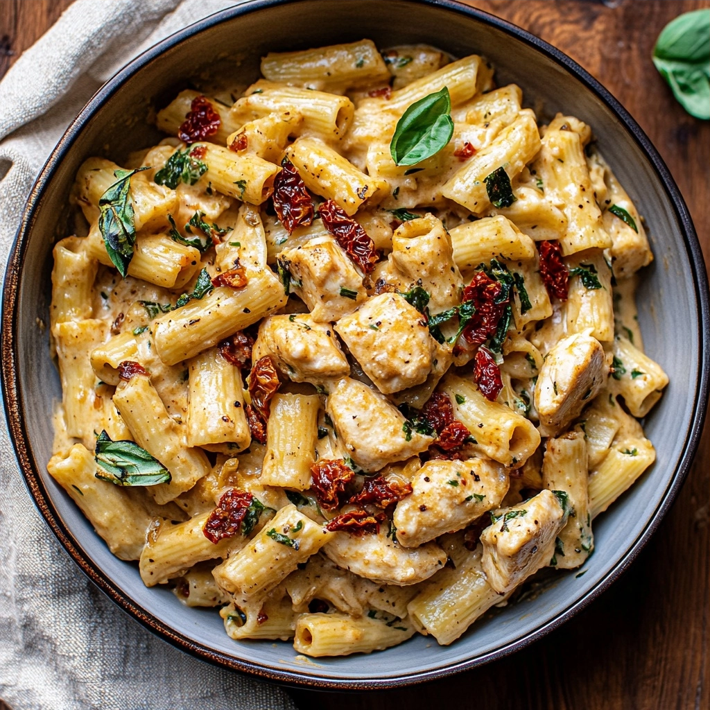 Creamy Sun-Dried Tomato Chicken Pasta