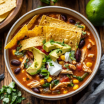 Slow Cooker Chicken Tortilla Soup