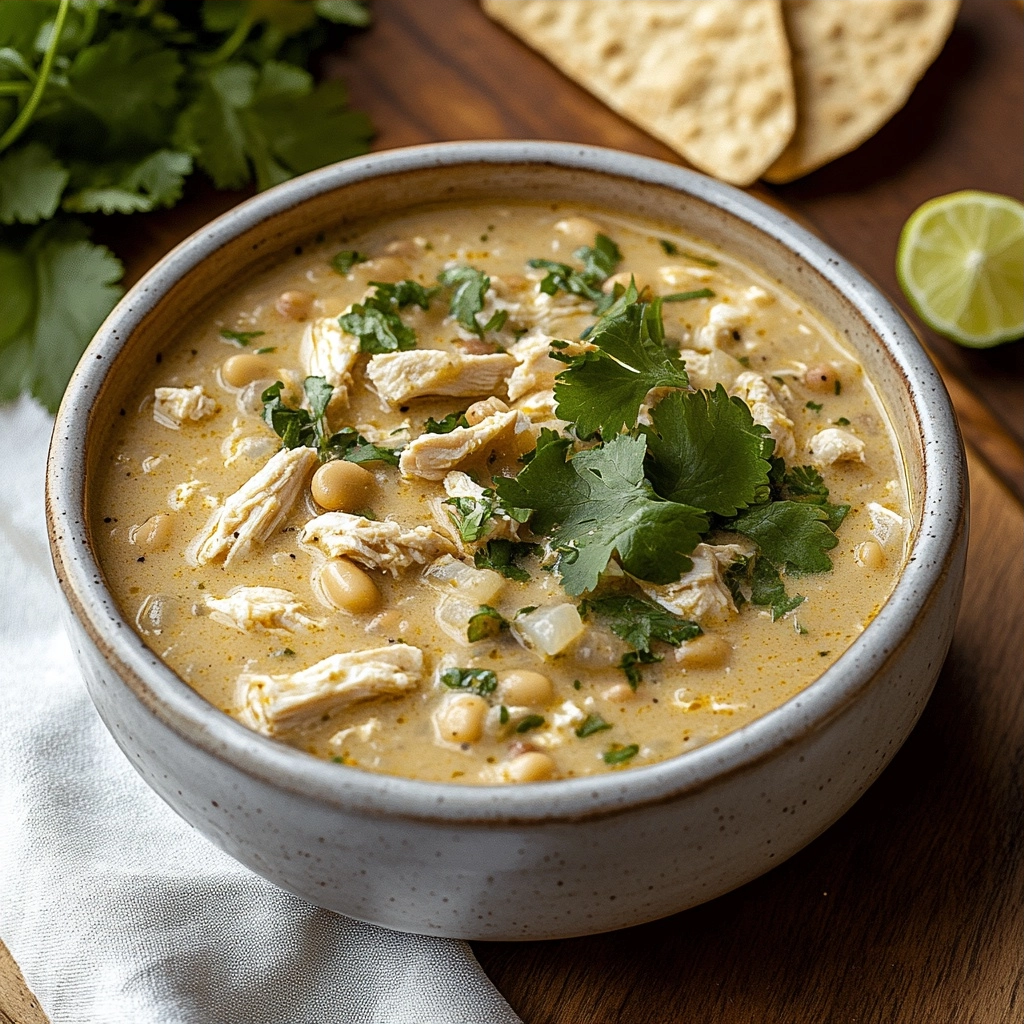 White Chicken Chili for Two