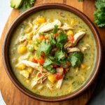 Green Chicken Enchilada Soup