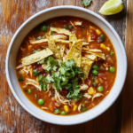 The Best Chicken Tortilla Soup