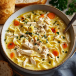 Easy Creamy Chicken Noodle Soup