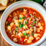 Crock Pot Pasta e Fagioli Soup
