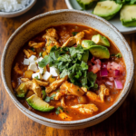 Keto Chipotle Chicken Tortilla Soup