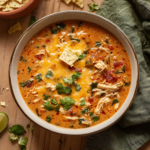 Cheesy Chipotle Chicken Soup