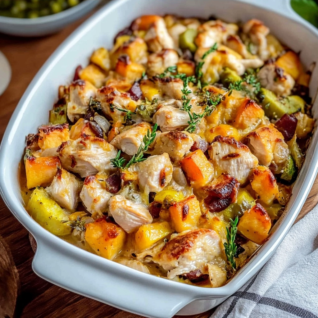 Easy Harvest Chicken Casserole