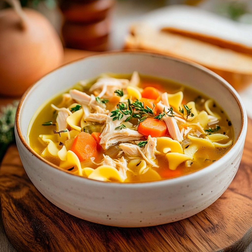 Easy 30-Minute Homemade Chicken Noodle Soup