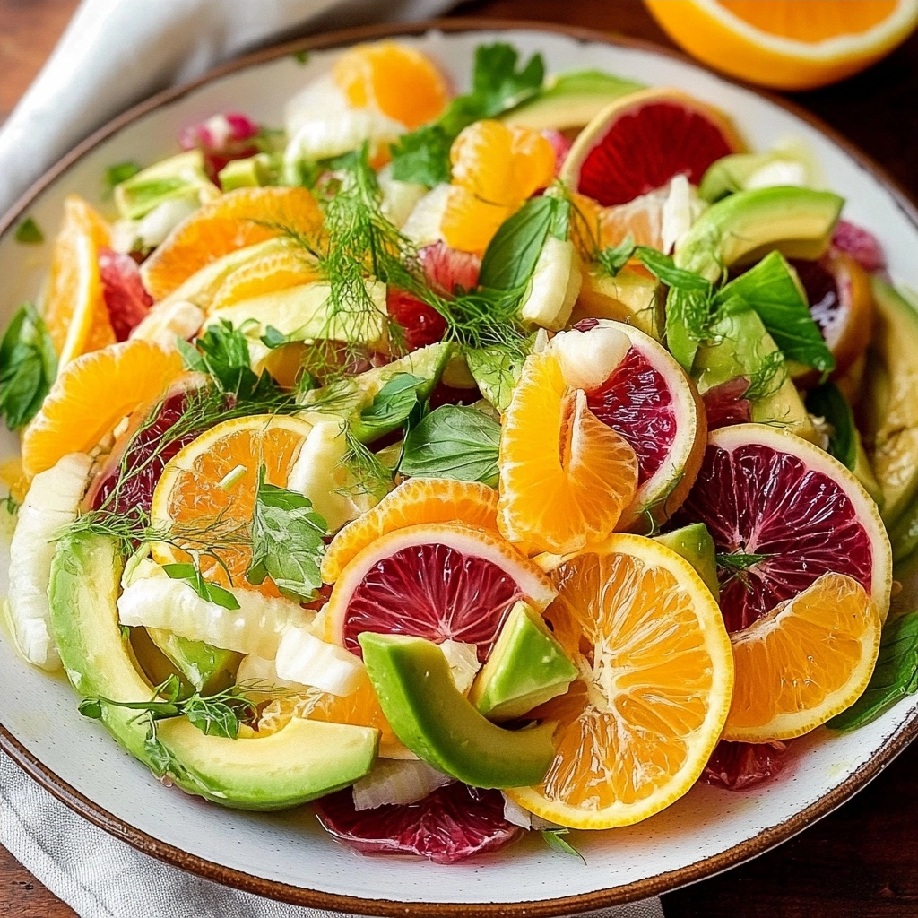 Citrus Salad with Fennel & Avocado