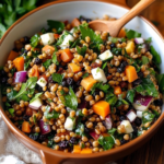 Hearty and Nutritious Wheat Berry Salad