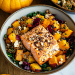 Autumn (Fall) Salmon & Squash Bowl