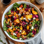 Fall Harvest Salad with Maple Balsamic Vinaigrette