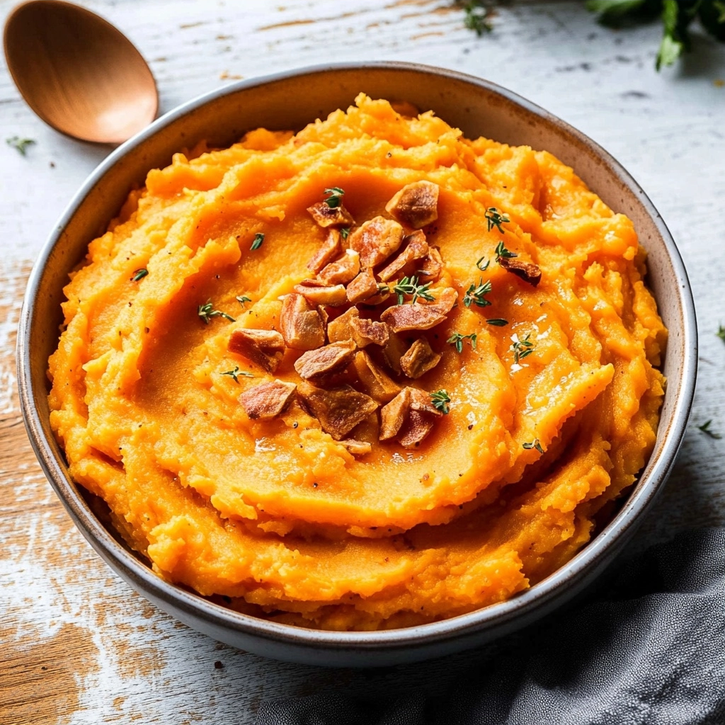 Slow Cooker Sweet Potato Mash