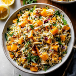 Orzo Salad with Lemon and Butternut Squash