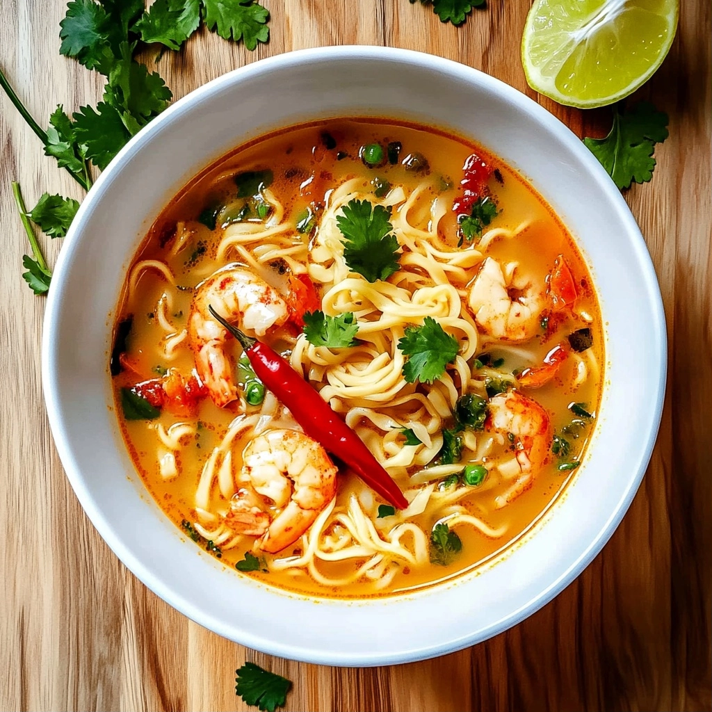 Tom Yum Soup With Noodles