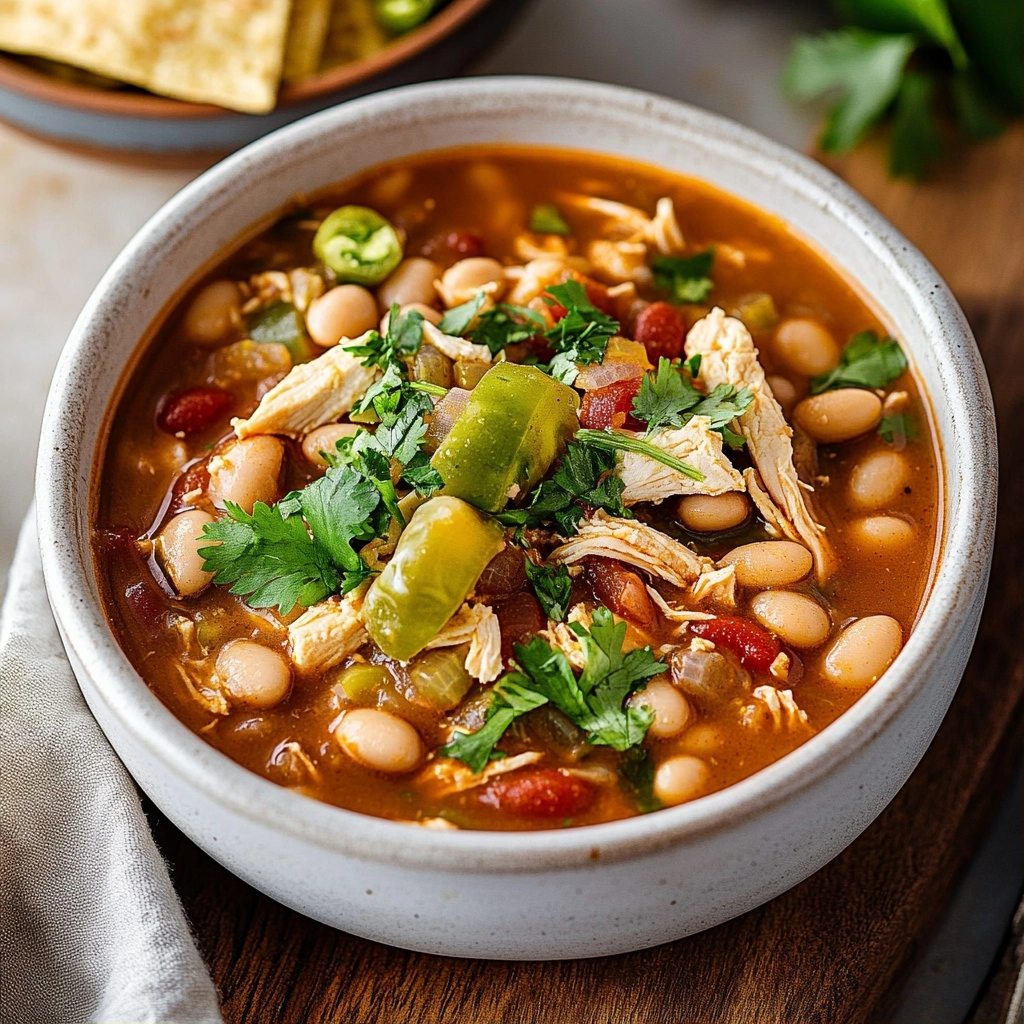 Healthy White Bean Chicken Chili