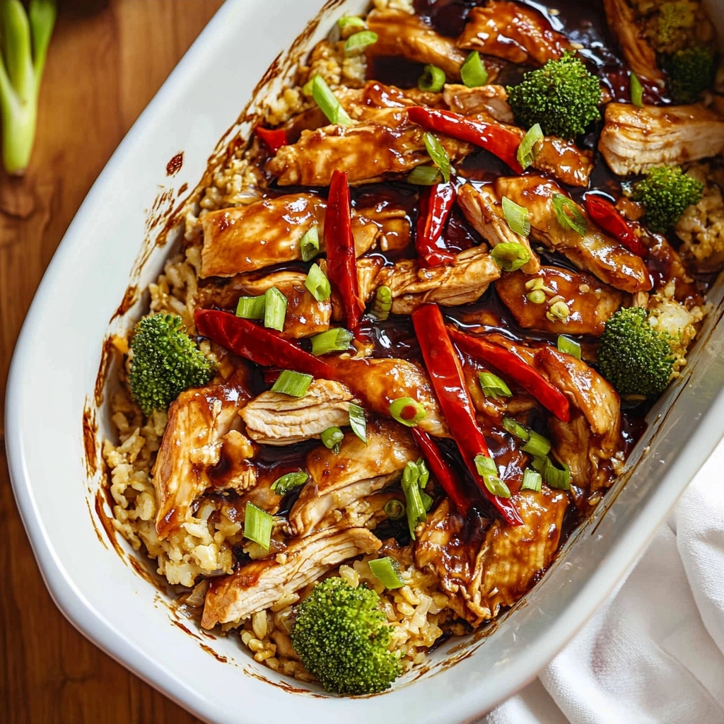 Teriyaki Chicken Casserole