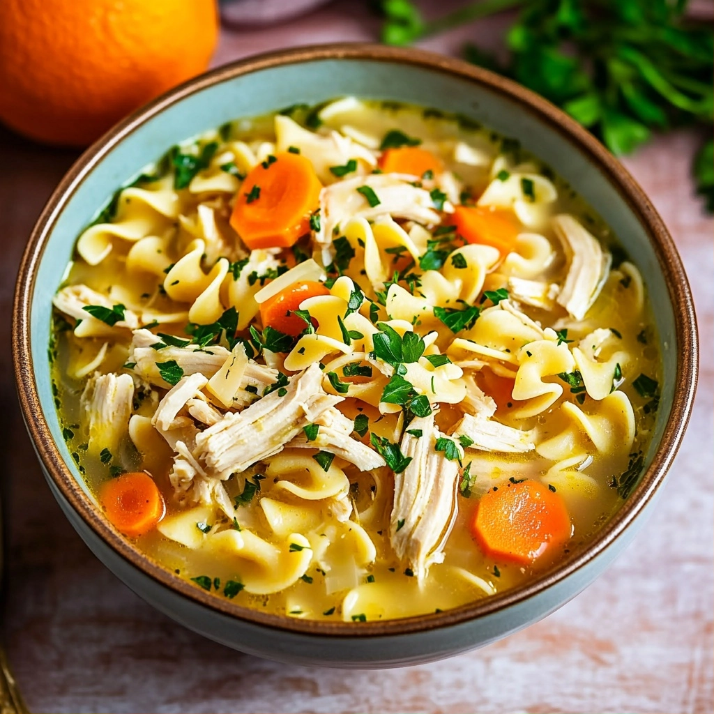 Instant Pot Chicken Noodle Soup