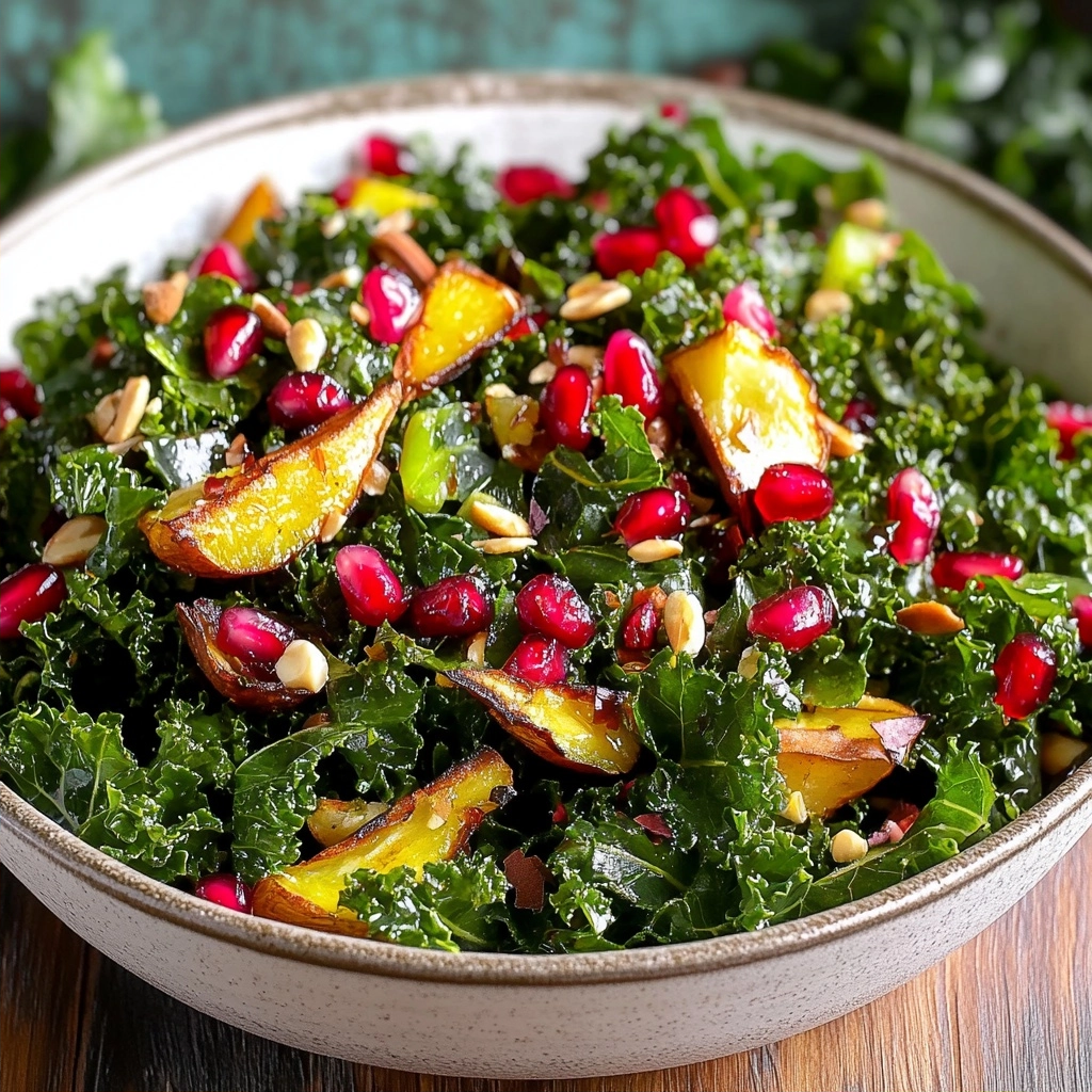 Kale Salad with Pomegranate: A Vibrant and Healthy Recipe