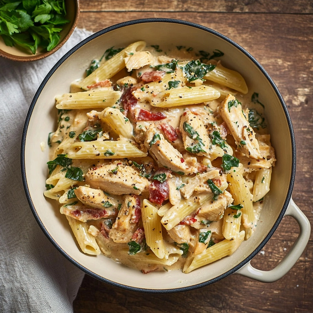 Creamy Tuscan Chicken Pasta