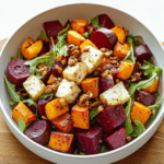 Roasted Pumpkin and Beetroot Salad