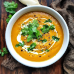Creamy Coconut Curry Butternut Squash Soup