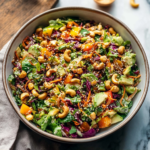 Cashew Crunch Salad with Sesame Dressing